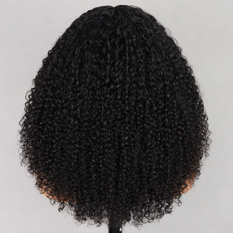 6x5 Pre-cut Short Glueless Wig - Kinky Curly