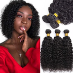 Set of 3 Kinky Curly Hair Bundle