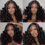 Curly 6x5 Pre-cut Short Glueless Wig
